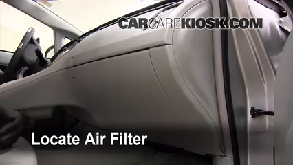 2010 Toyota Prius 1.8L 4 Cyl. Air Filter (Cabin) Check